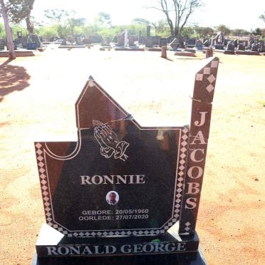 JACOBS Ronald George 1960-2020 