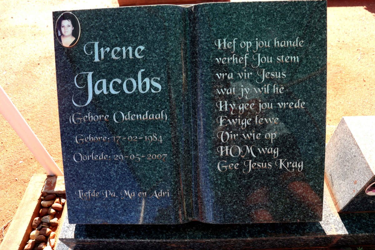 JACOBS Clinton George 1981-2007 & Irene ODENDAAL 1984-2007 :: JACOBS Anke 2005-2007 _4