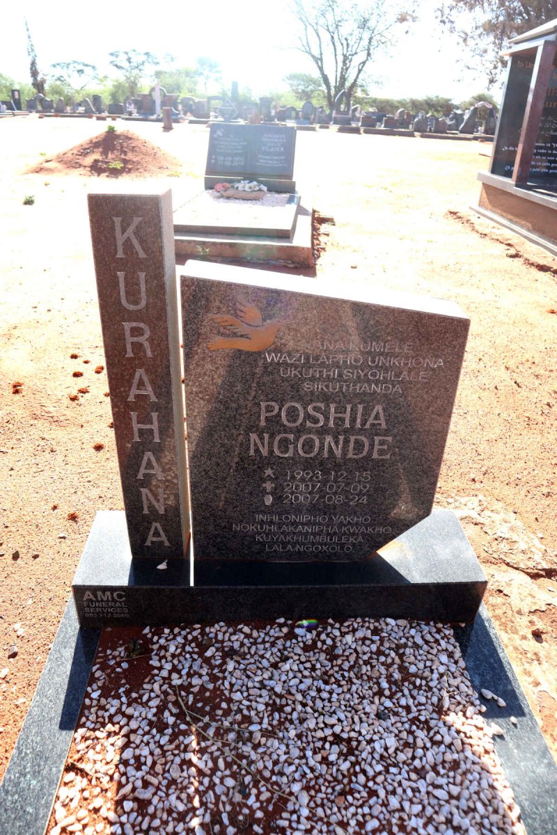 KURAHANA Poshia Ngonde 1993-2007