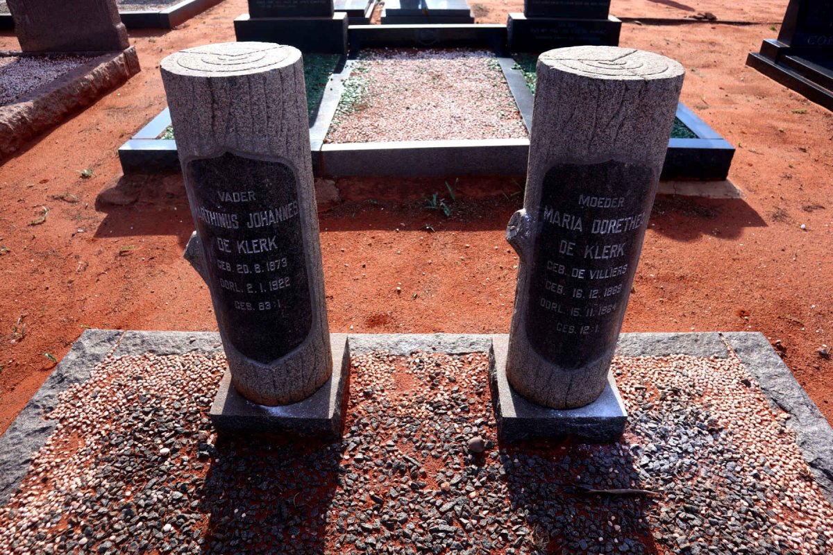 KLERK Marthinus Johannes, de 1873-1922 & Maria Dorethea DE VILLIERS 1869-1964 _1