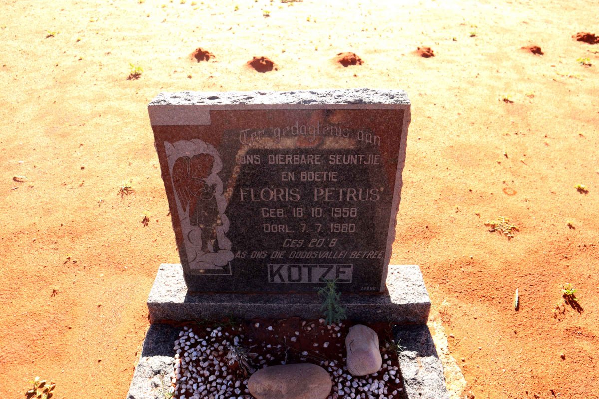 KOTZE Floris Petrus 1958-1960
