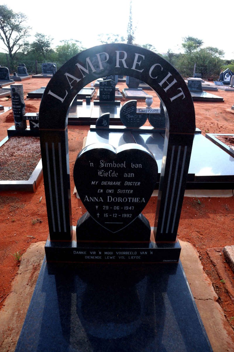 LAMPRECHT Anna Dorothea 1947-1992
