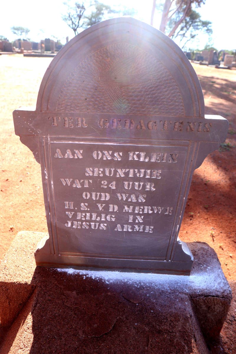 MERWE H.S., van