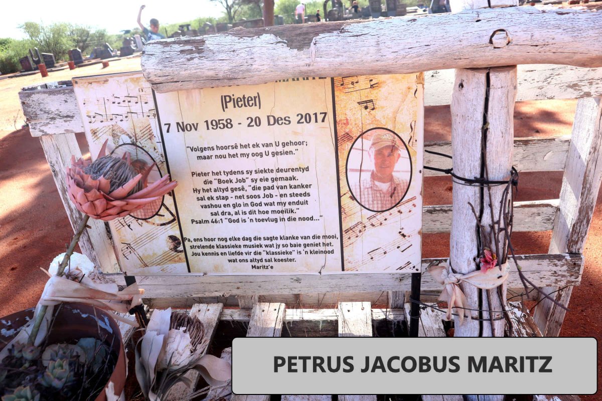 MARITZ Petrus Jacobus 1958-2017