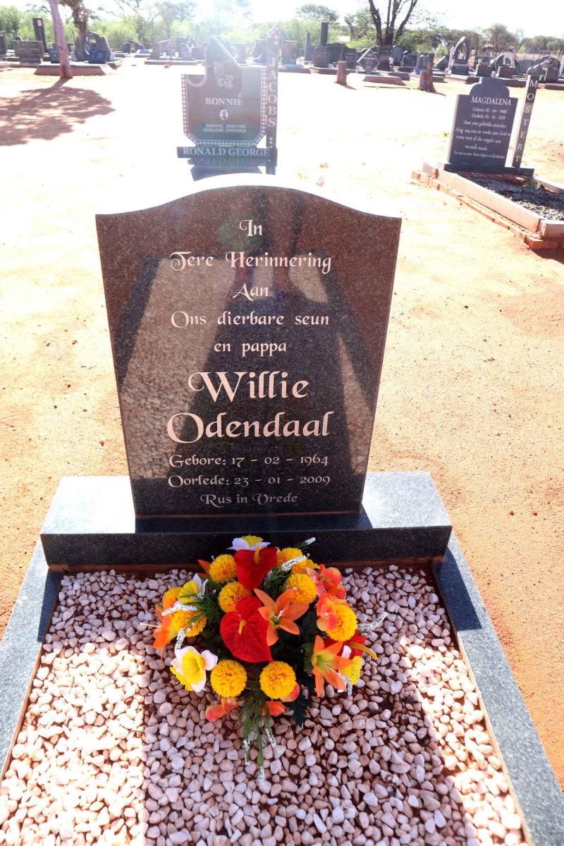 ODENDAAL Willie 1964-2009