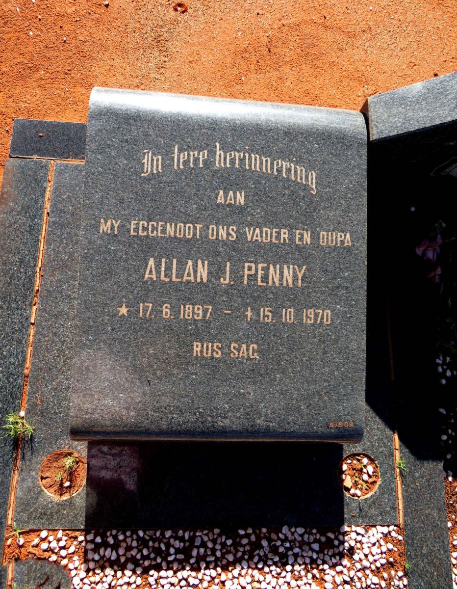 PENNY Allan J. 1897-1970