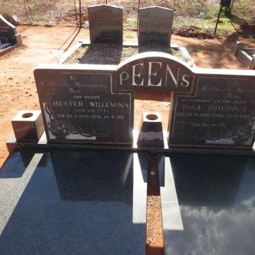 PEENS Paul Philippus 1892-1967 & Hester Willemina VAN ZYL 1895-1972 _1