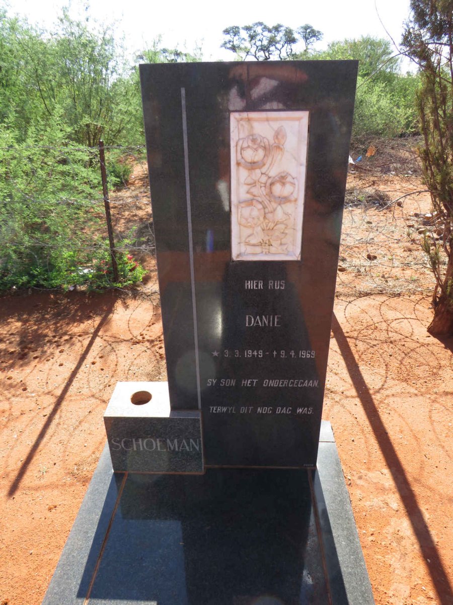 SCHOEMAN Danie 1949-1969