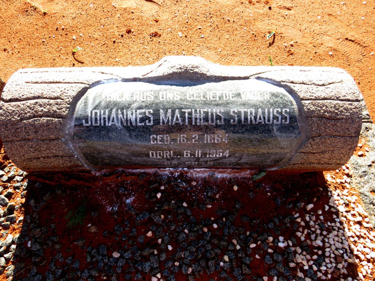 STRAUSS Johannes Matheus 1864-1954 