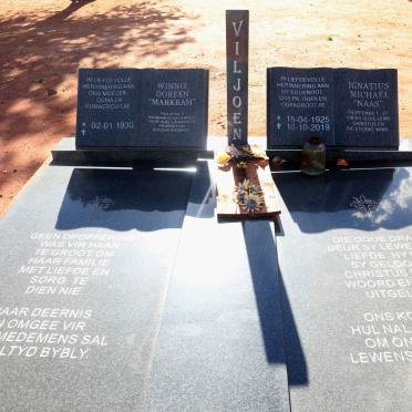 VILJOEN Ignatius Michael 1925-2019 & Winnie Doreen MARKRAM 1930-