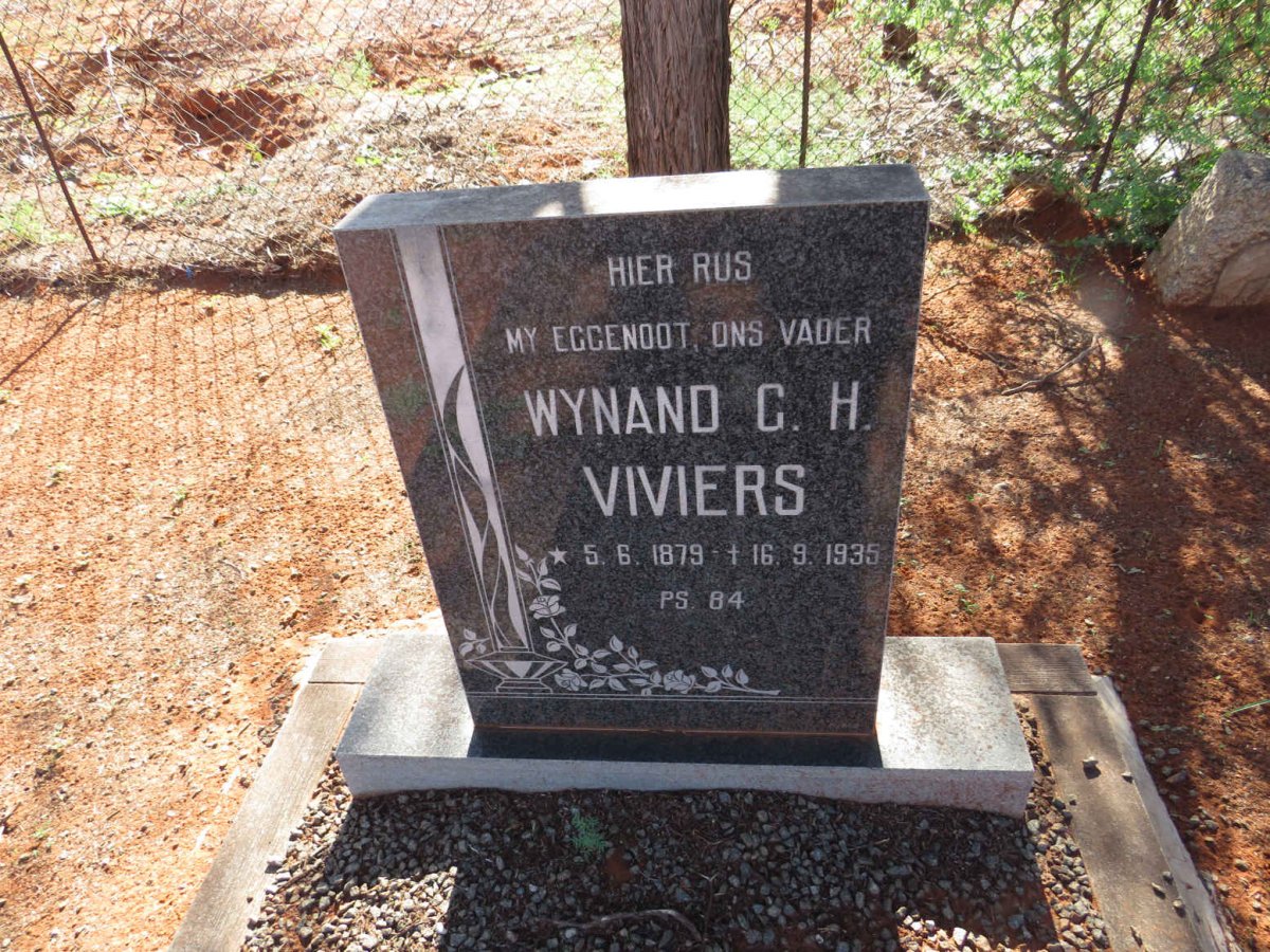 VIVIERS Wynand G.H. 1879-1935