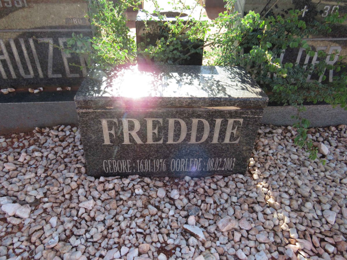 WESTHUIZEN C.R.J., van der 1933-1999 & J.J. VERMAAK 1943-1981 :: VAN DER WESTHUIZEN Freddie 1976-2003 _2