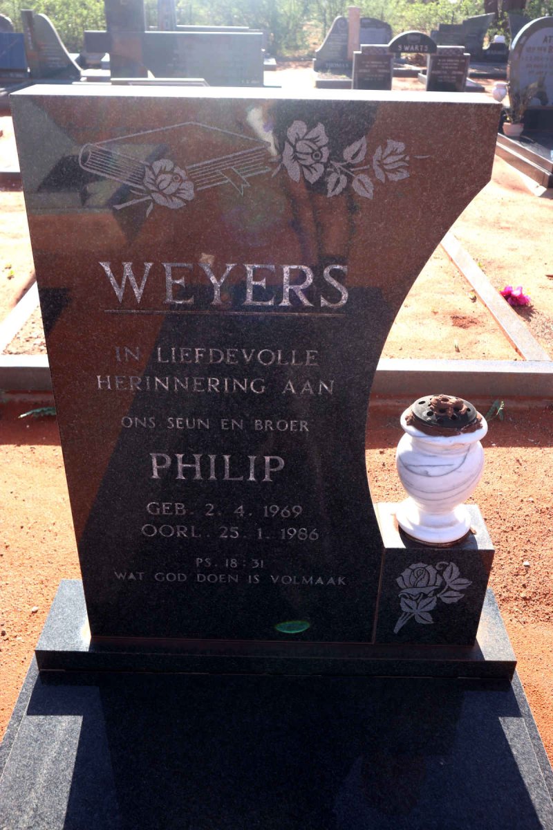 WEYERS Philip 1969-1986