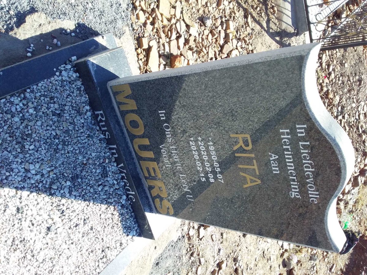 MOUERS Rita 1950-2020