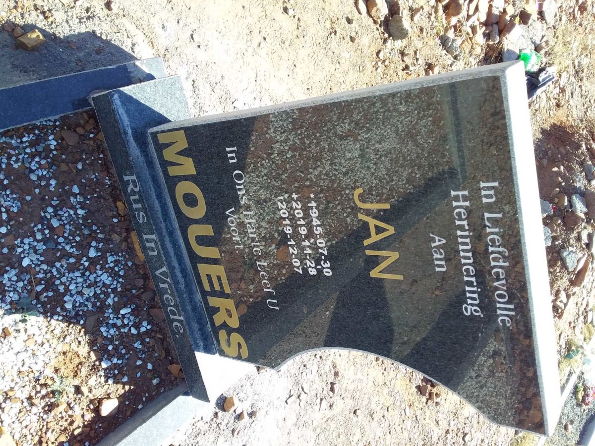 MOUERS Jan 1945-2019