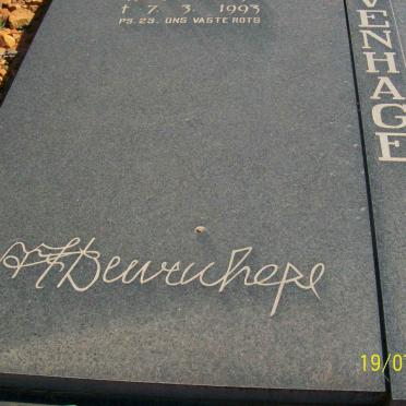 DUVENHAGE Freddie 1911-1993 &amp; Mina 1912-2005 
