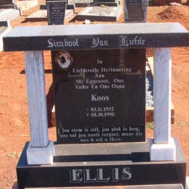 ELLIS Koos 1952-1998