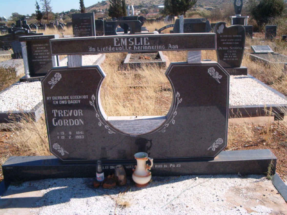 EMSLIE Trevor Gordon 1941-1993