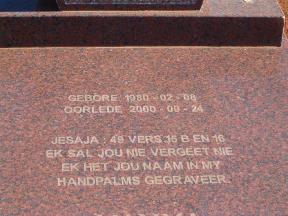 GOUS Wimpie 1980-2000