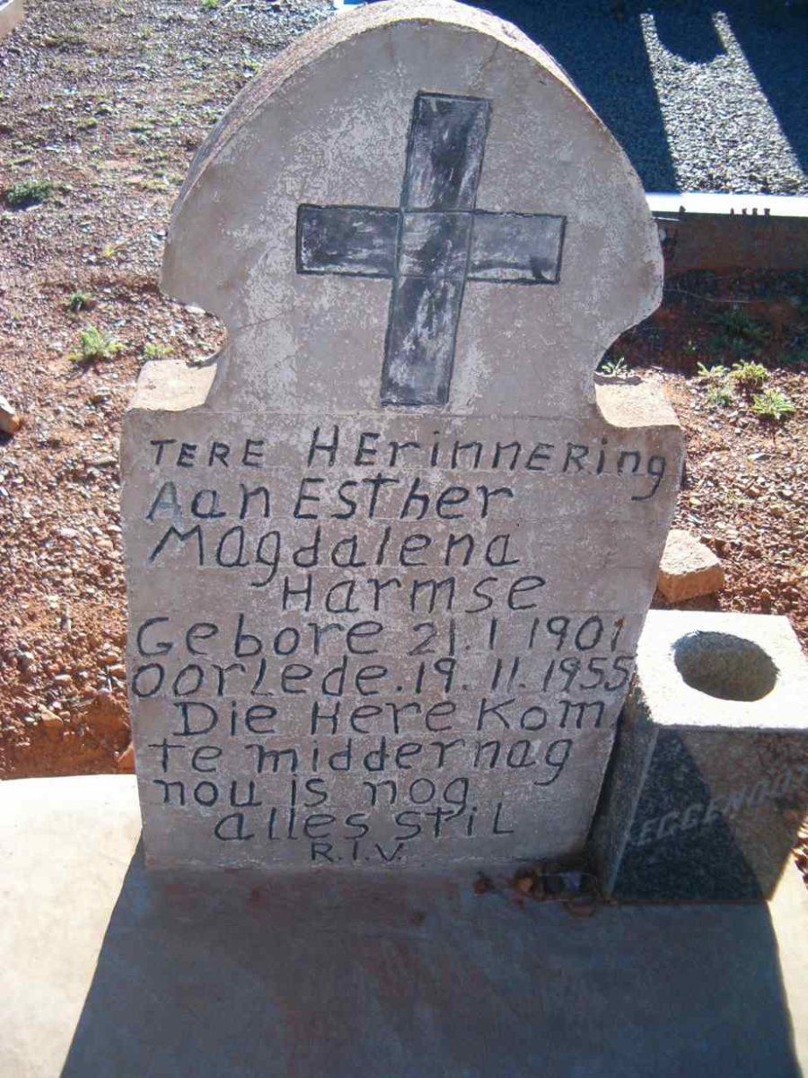 HARMSE Esther Magdalena 1901-1955