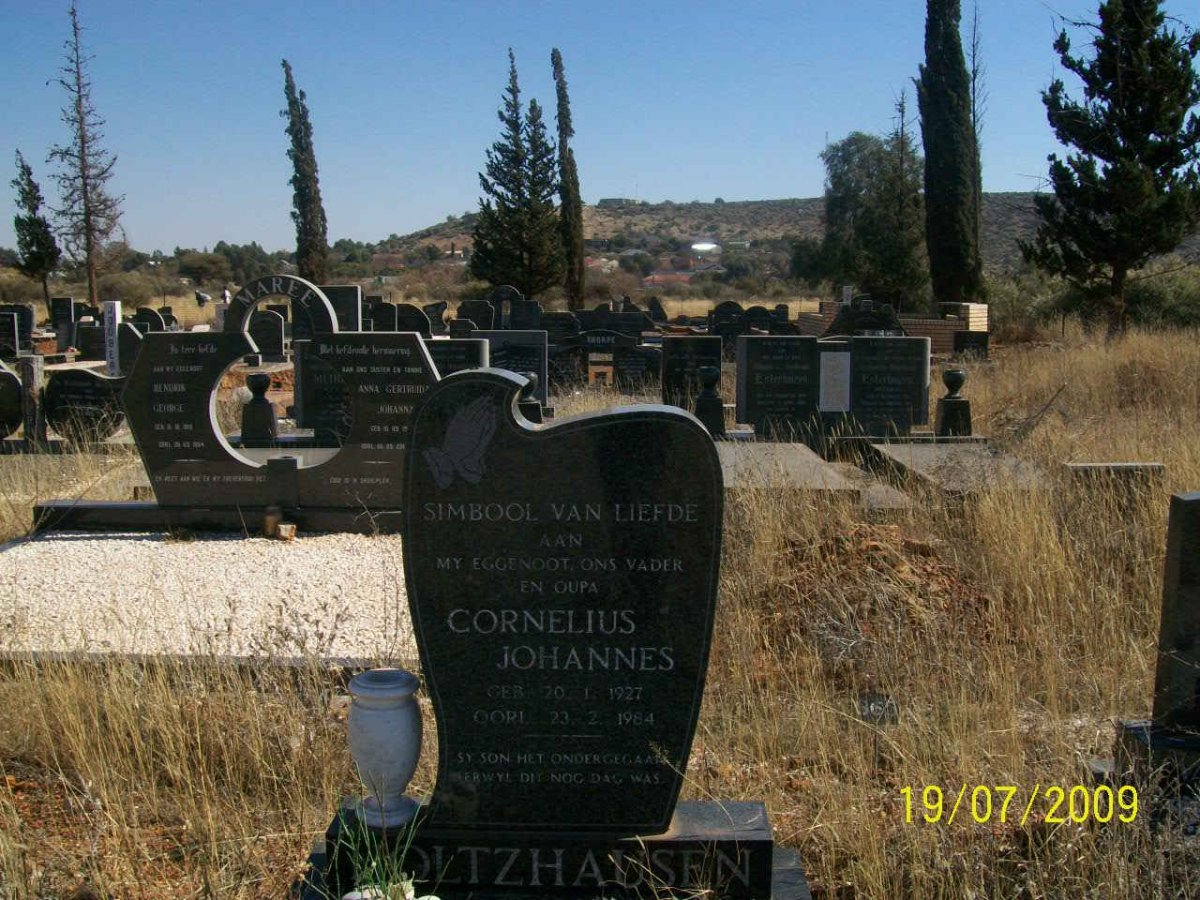 HOLTZHAUSEN Cornelius Johannes 1927-1984