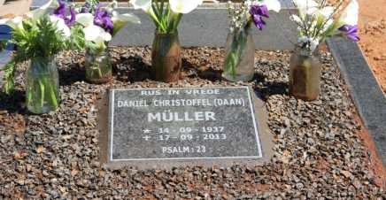 MULLER Daniel Christoffel 1937-2013
