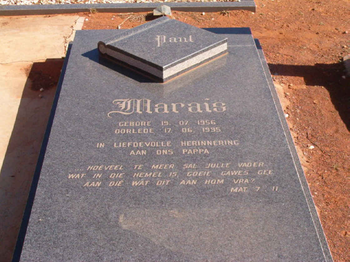 MARAIS Paul 1956-1995