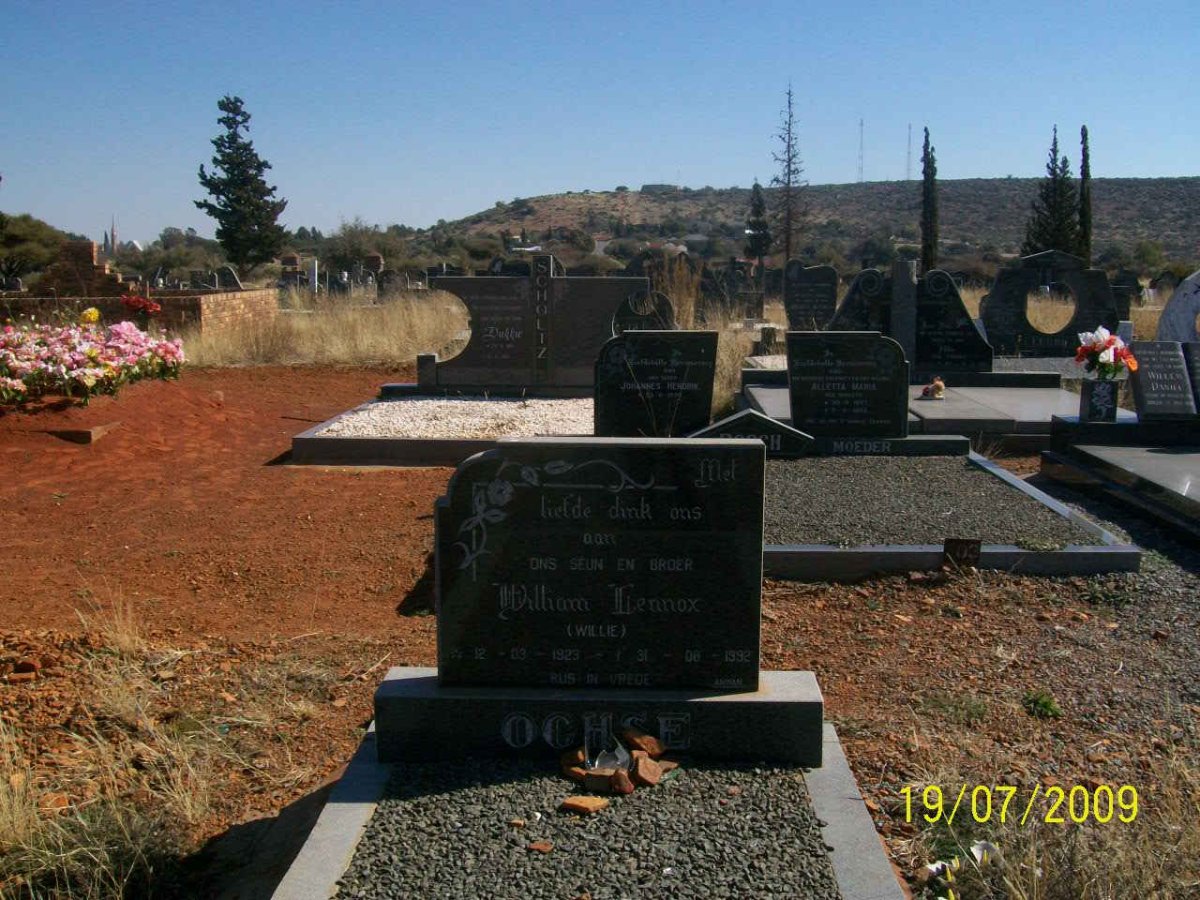 OCHSE William Lennox 1923-1992
