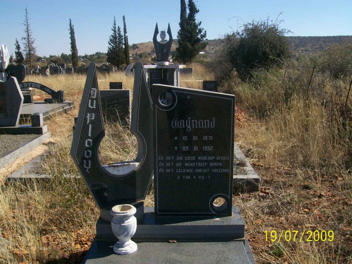 PLOOI Wynand, du 1971-1992