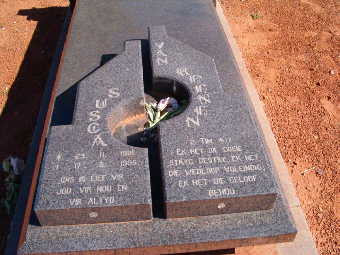 REENEN Susca, van 1981-1996