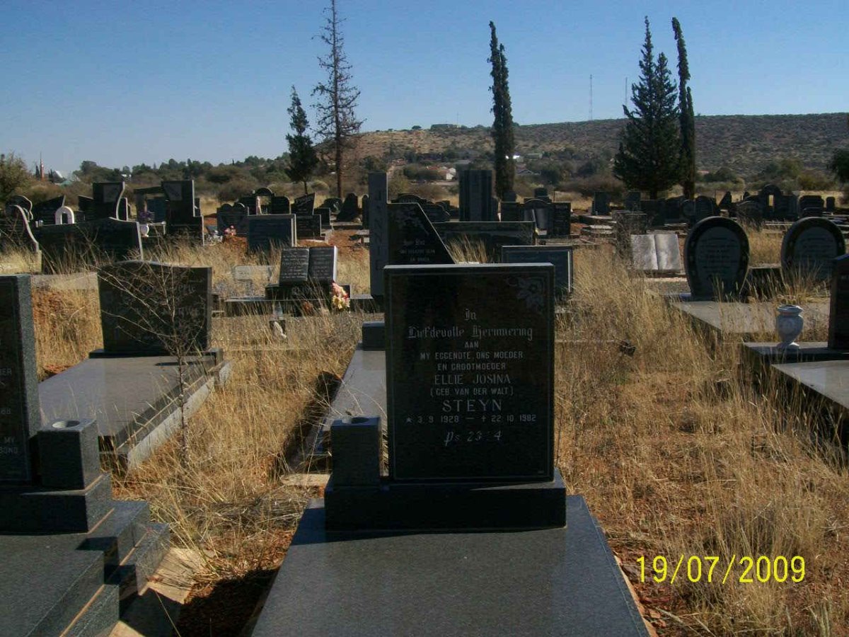 STEYN Ellie Josina neé VAN DER WALT 1928-1982
