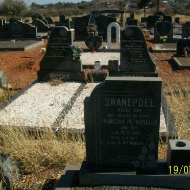 SWANEPOEL Francina Petronella nee SMIT 1899-1977