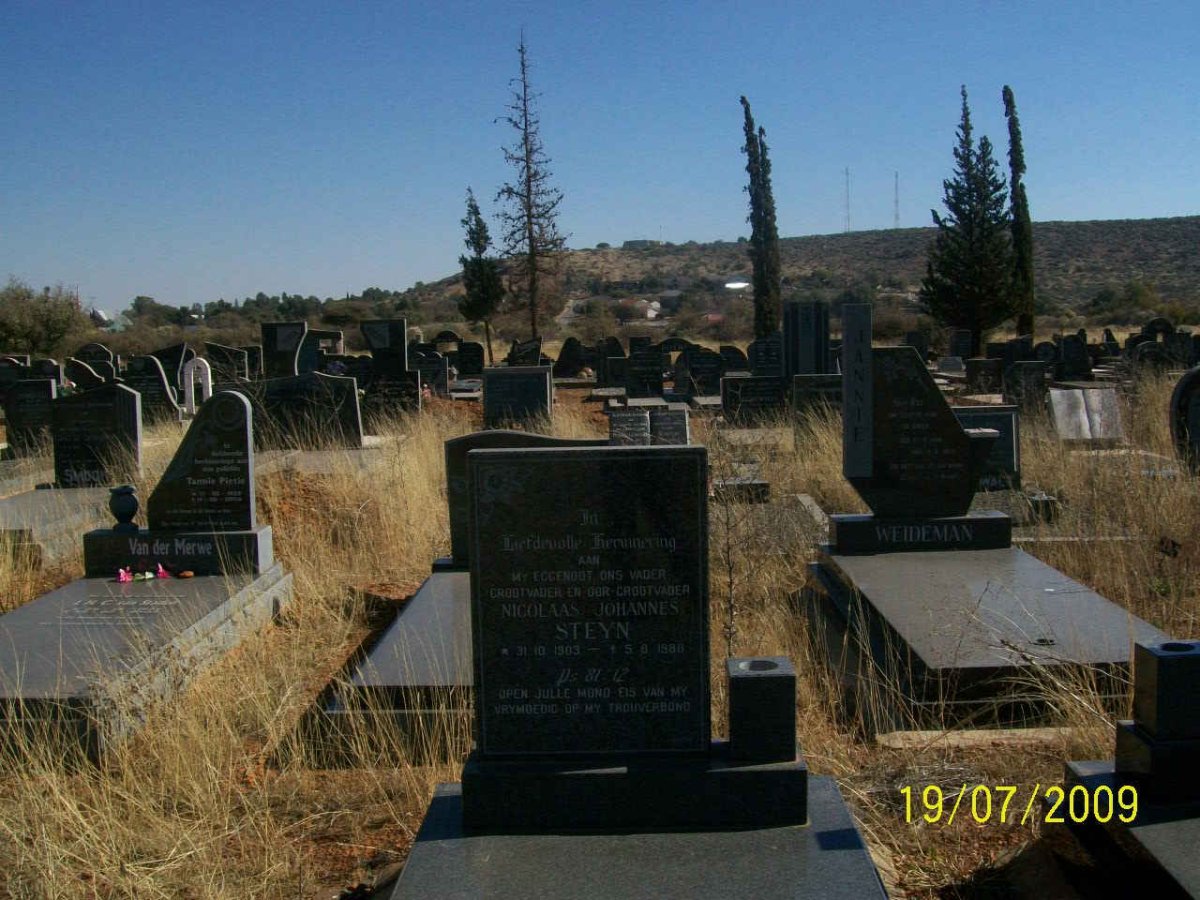 STEYN Nicolaas Johannes 1903-198?