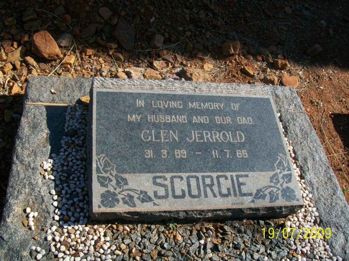 SCORGIE Glen Jerrold 1889-1966