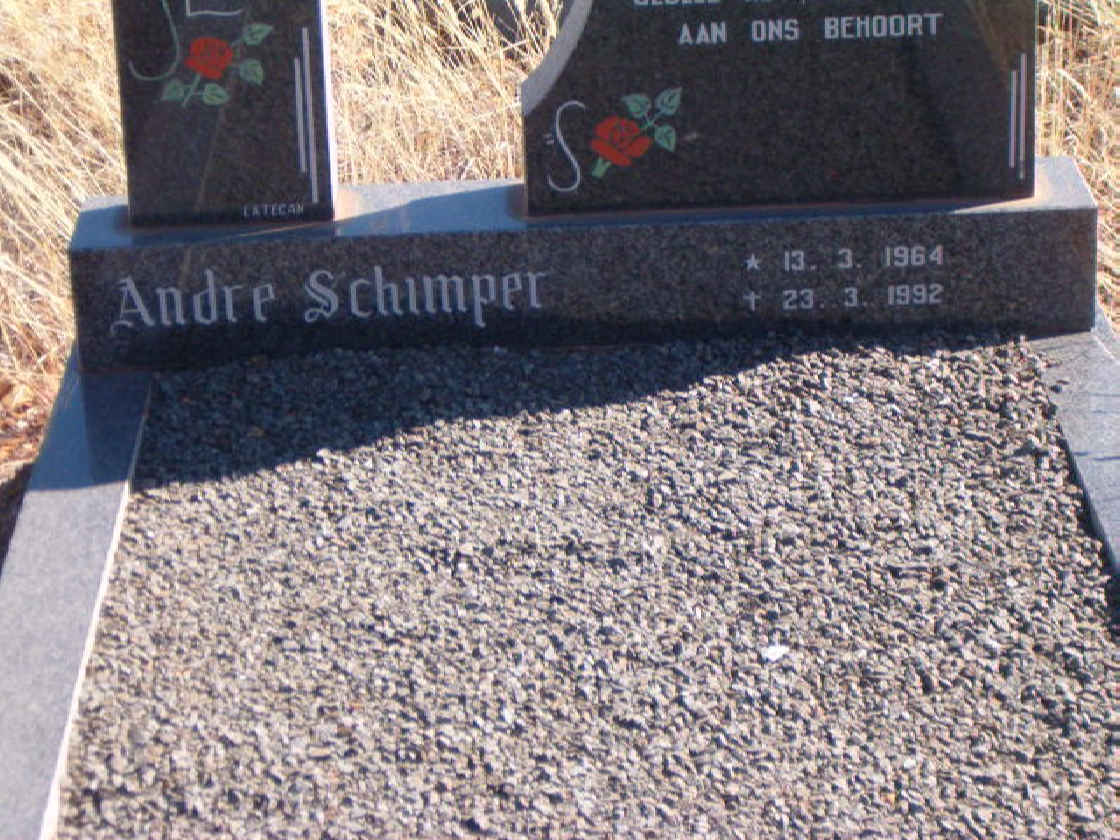 SCHIMPER Andre 1964-1992