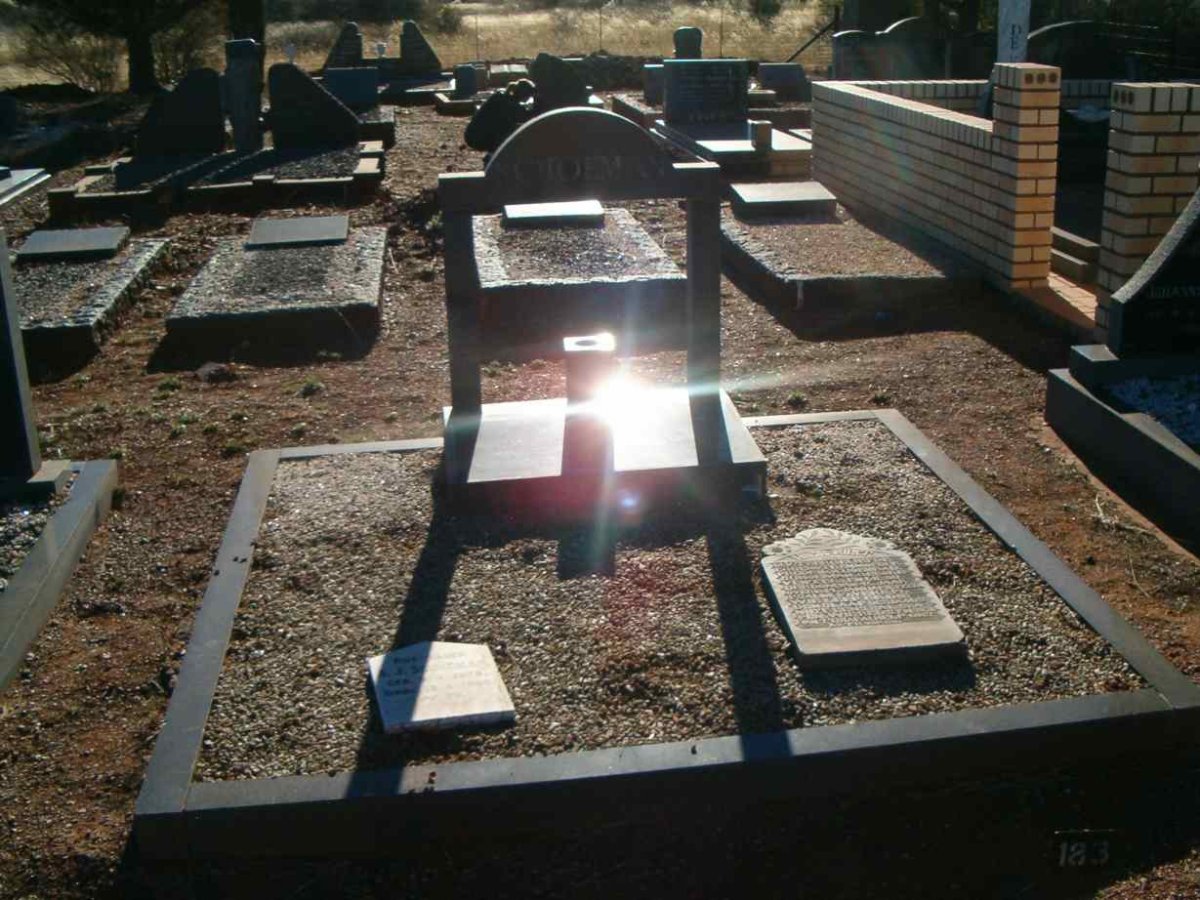 SCHOEMAN Andries Johannes 1878-1950 &amp; Fredrika Coenrad VENTER -1923