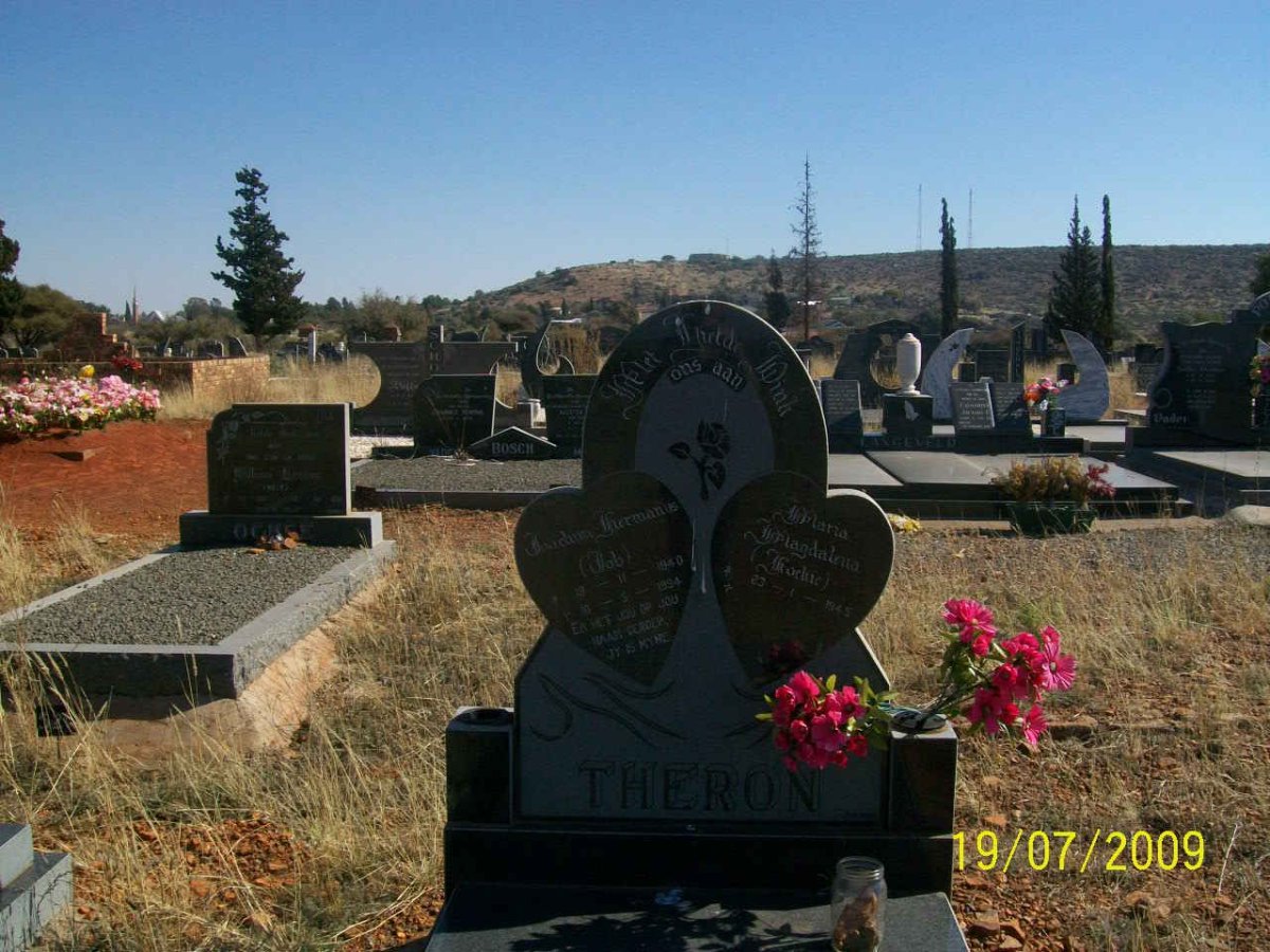 THERON 1940-1994 &amp; Maria Magdalena 1945-