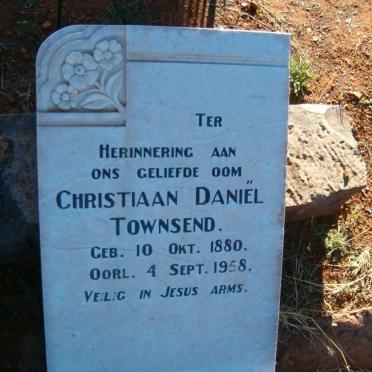 TOWNSEND Christiaan Daniël 1880-1958