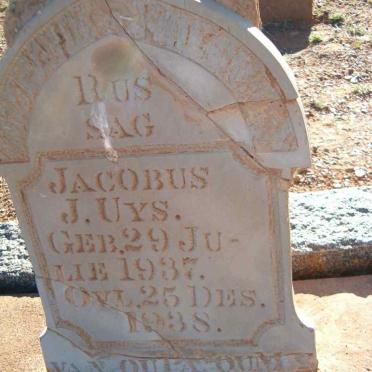UYS Jacobus J. 1937-1938