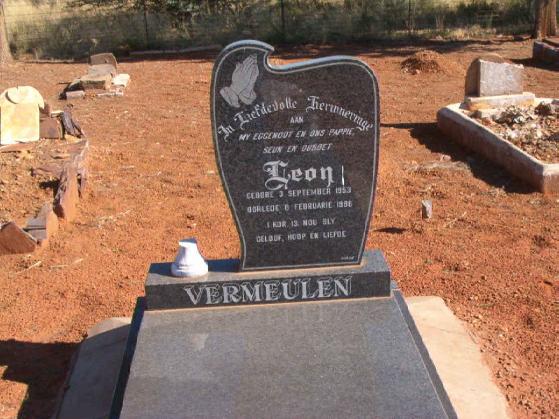 VERMEULEN Leon 1953-1986