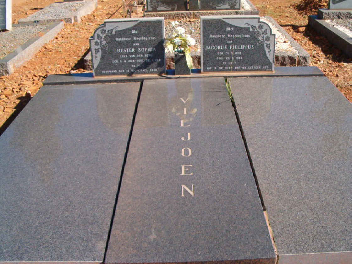 VILJOEN Jacobus Philippus &amp; Hester Sophia