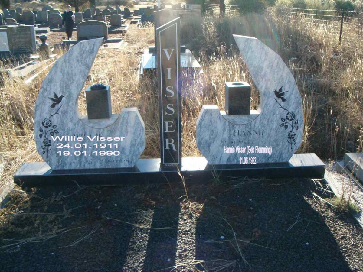 VISSER Willie 1911-1990 &amp; Hannie FLEMMING 1922-
