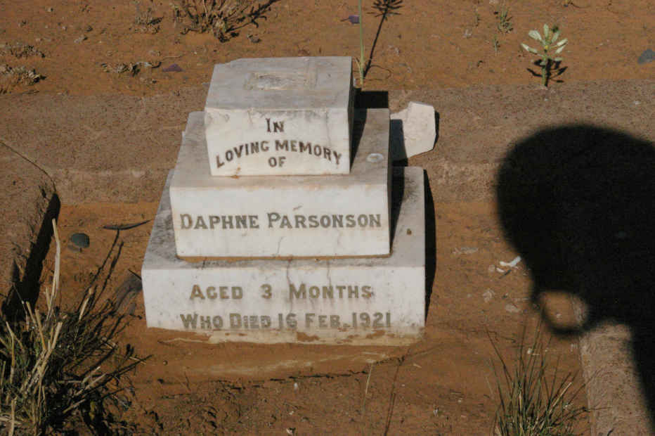PARSONSON Daphne -1921