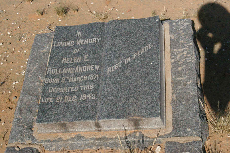 ANDREW Helen E. Rolland 1871-1943