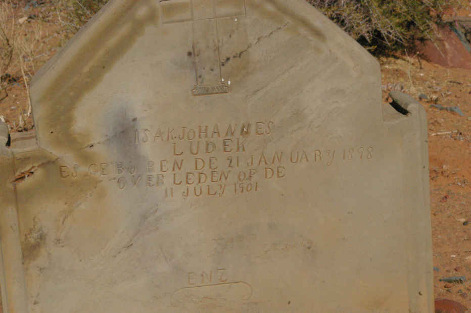 LUDEK Isak Johannes 1898-1901