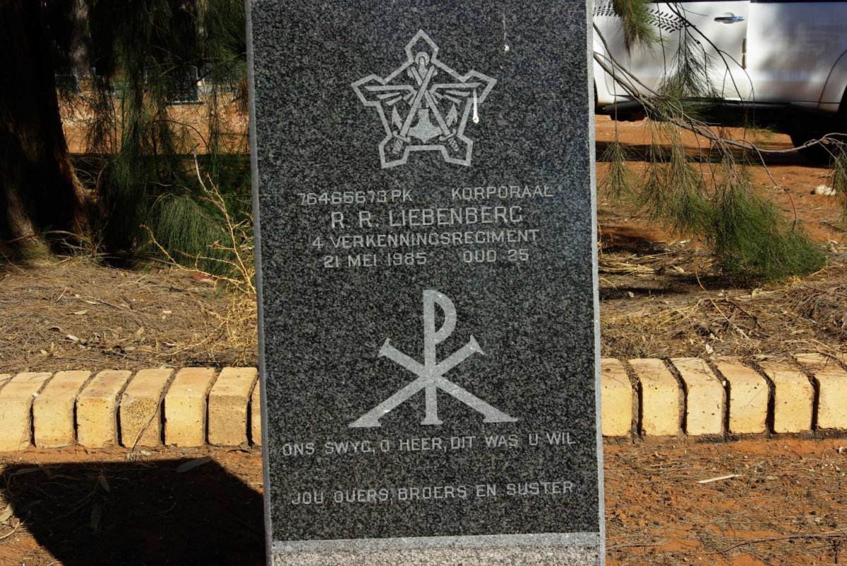 LIEBENBERG R.R. -1985 _1