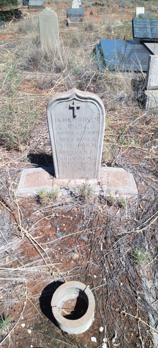 O'CONNELL Maria H.1932-1932 :: O'CONNELL Abraham F. 1934-1934