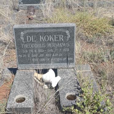 KOKER Theodorus Hermanus, de 1883-1973