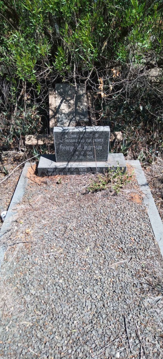 HARRISON George W. 1901-1929 :: HARRISON Maria 1925-1925 :: HARRISON Henrieta 1929-?