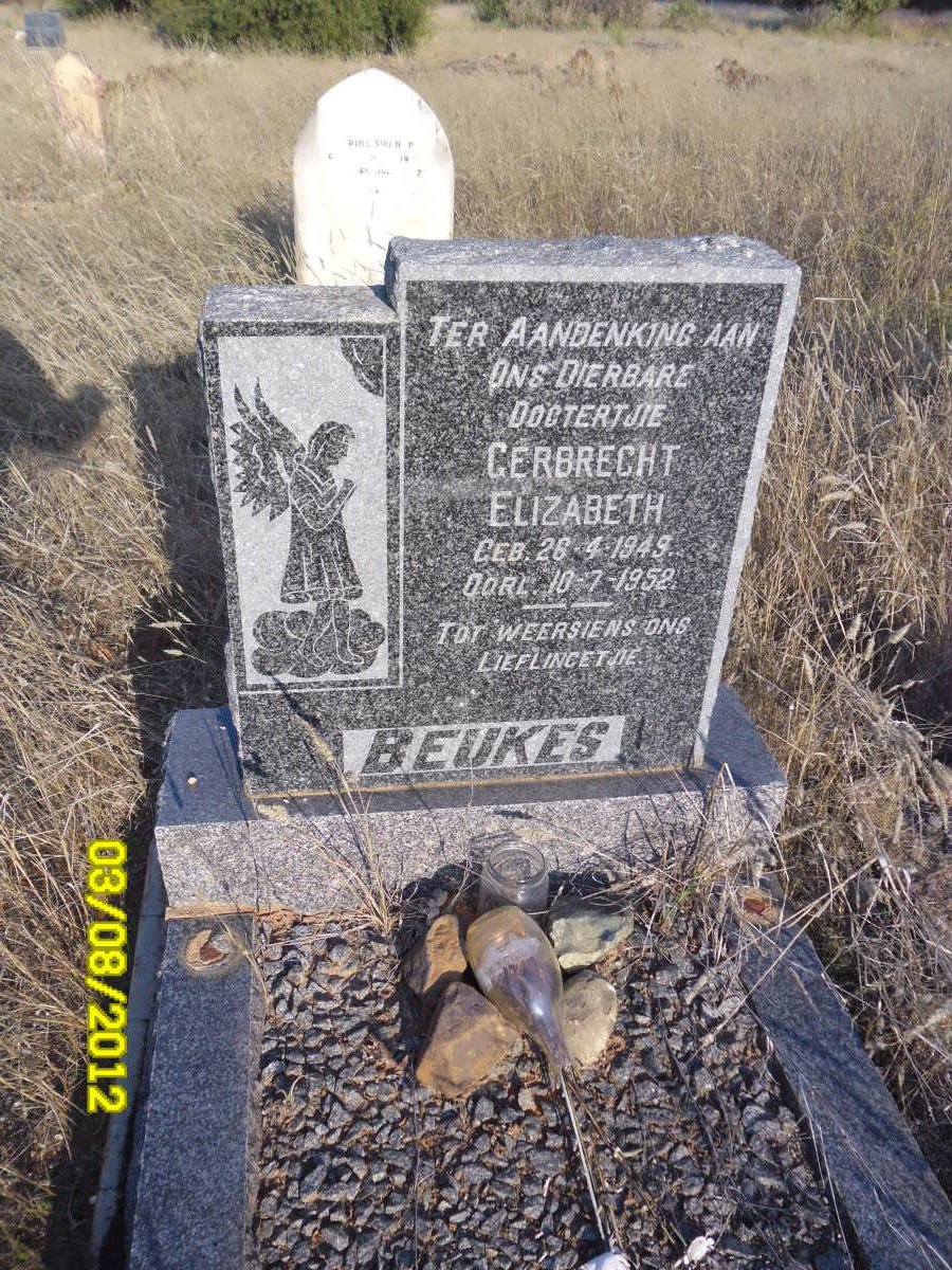 BEUKES Gerbrecht Elizabeth 1949-1952